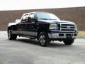 2006 True Blue Metallic Ford F350 Super Duty Lariat Crew Cab 4x4 Dually  photo #75