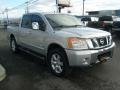 2009 Radiant Silver Nissan Titan LE Crew Cab 4x4  photo #10