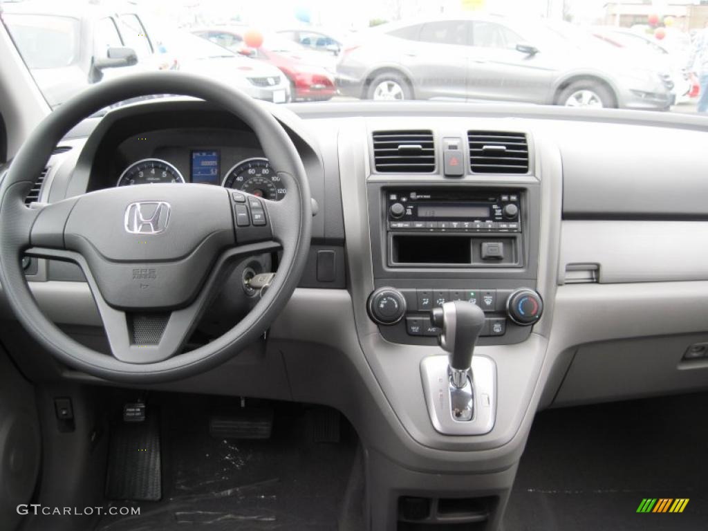 2011 Honda CR-V LX Gray Dashboard Photo #40621798