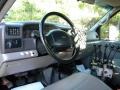  2000 F550 Super Duty XL Regular Cab 4x4 Dump Truck Medium Graphite Interior