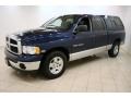 2004 Patriot Blue Pearl Dodge Ram 1500 SLT Quad Cab  photo #3