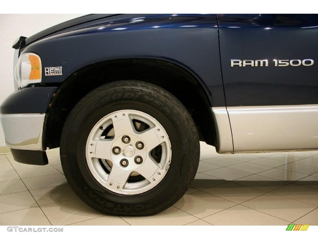 2004 Ram 1500 SLT Quad Cab - Patriot Blue Pearl / Dark Slate Gray photo #24