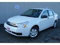 White Suede - Focus S Sedan Photo No. 1
