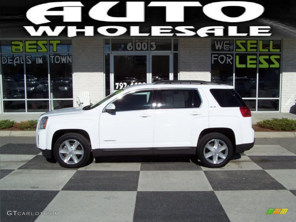 2010 Terrain SLE - Summit White / Jet Black photo #1