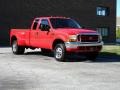 Red - F350 Super Duty Lariat Extended Cab 4x4 Dually Photo No. 17