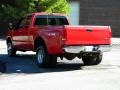 2000 Red Ford F350 Super Duty Lariat Extended Cab 4x4 Dually  photo #25