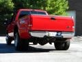 2000 Red Ford F350 Super Duty Lariat Extended Cab 4x4 Dually  photo #26