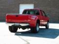 2000 Red Ford F350 Super Duty Lariat Extended Cab 4x4 Dually  photo #28