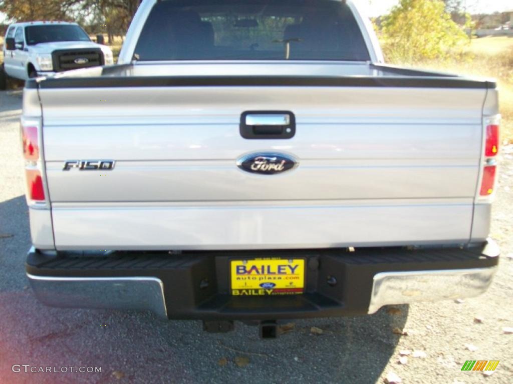 2010 F150 XLT SuperCrew - Ingot Silver Metallic / Medium Stone photo #5