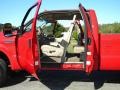 2000 Red Ford F350 Super Duty Lariat Extended Cab 4x4 Dually  photo #41