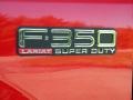 2000 Red Ford F350 Super Duty Lariat Extended Cab 4x4 Dually  photo #80