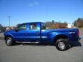 1999 Royal Blue Metallic Ford F350 Super Duty XLT Crew Cab 4x4 Dually  photo #7