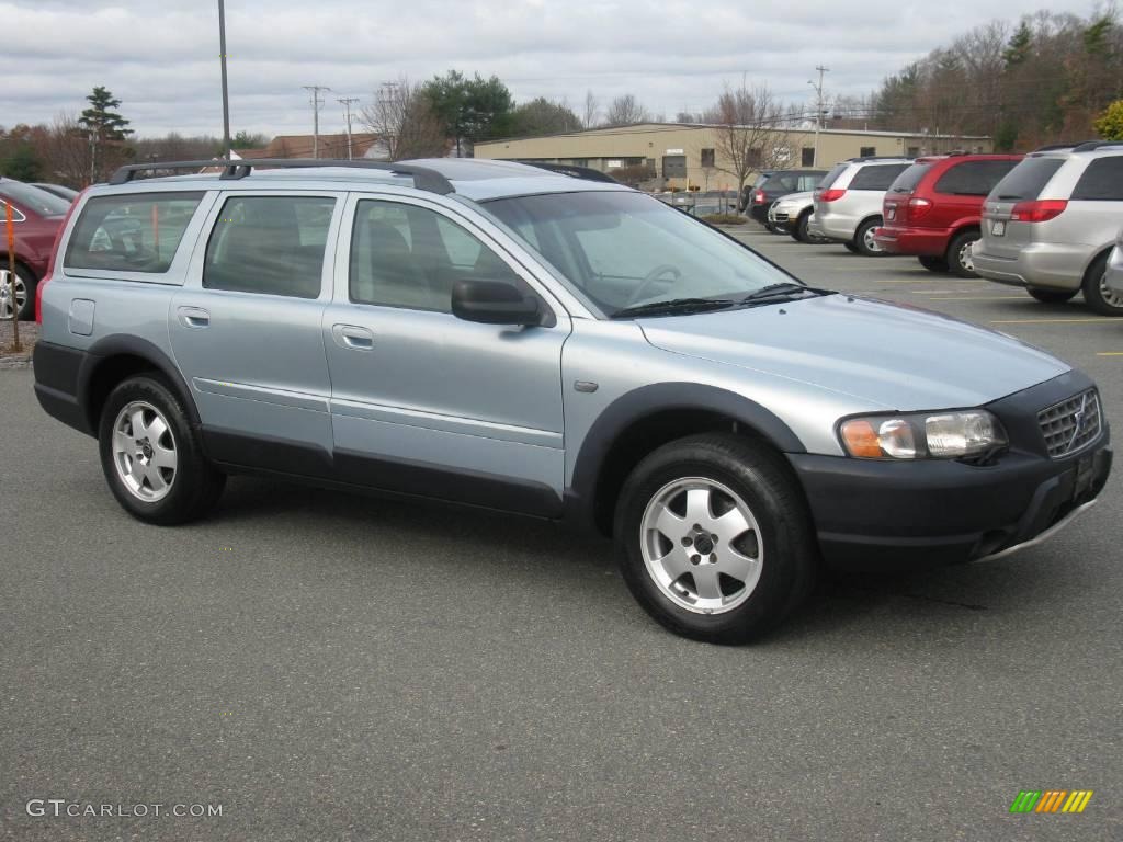 2001 V70 XC AWD - Polar Blue Metallic / Beige photo #2