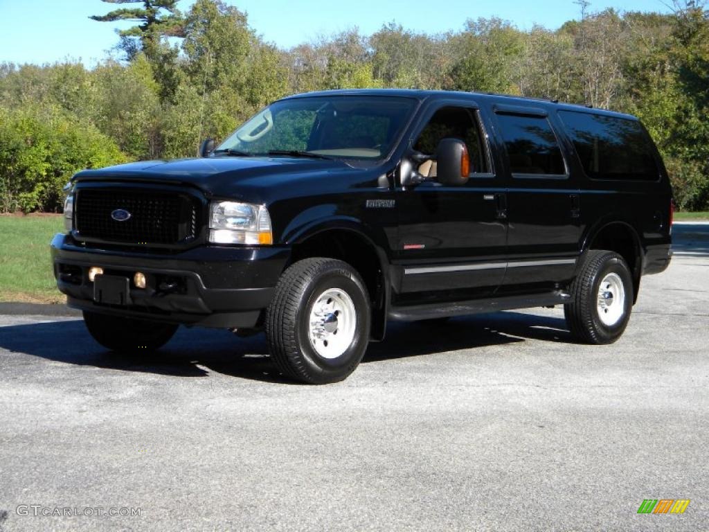 Black 2004 Ford Excursion Limited 4x4 Exterior Photo #40626158