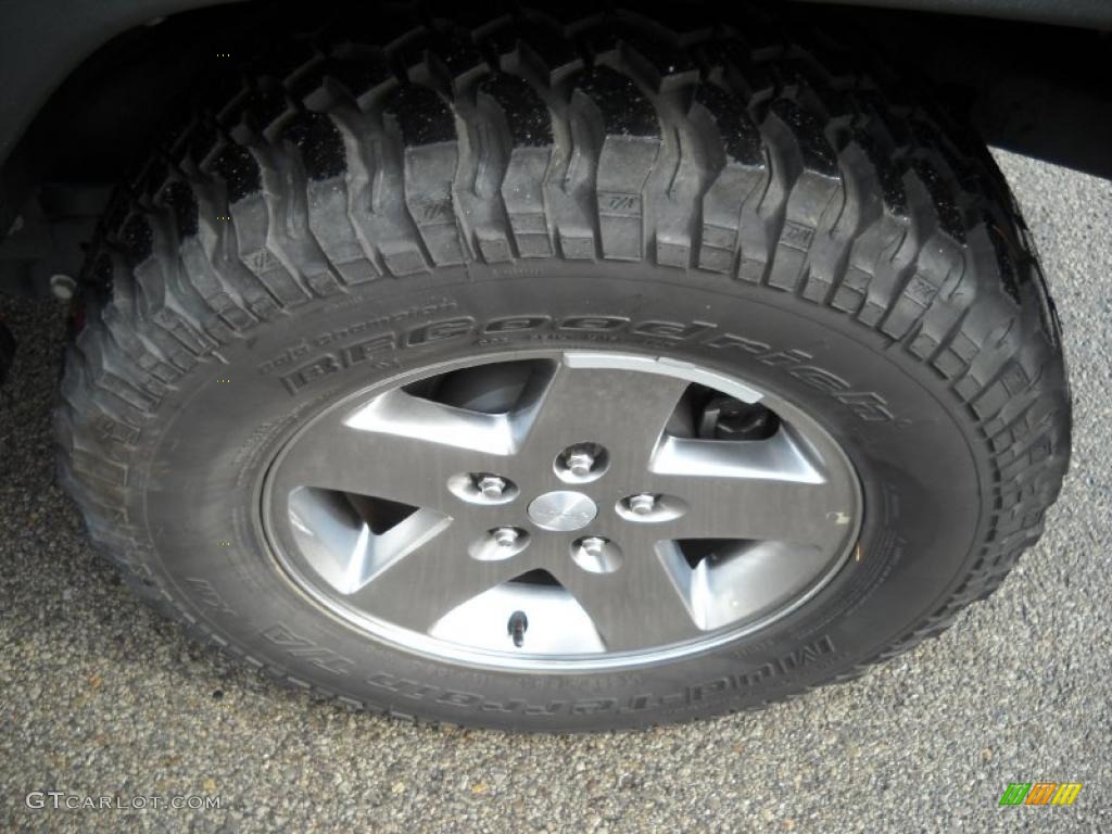 2010 Jeep Wrangler Unlimited Rubicon 4x4 Wheel Photo #40626386