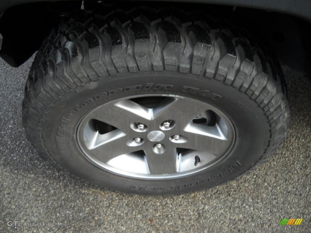 2010 Jeep Wrangler Unlimited Rubicon 4x4 Wheel Photo #40626434
