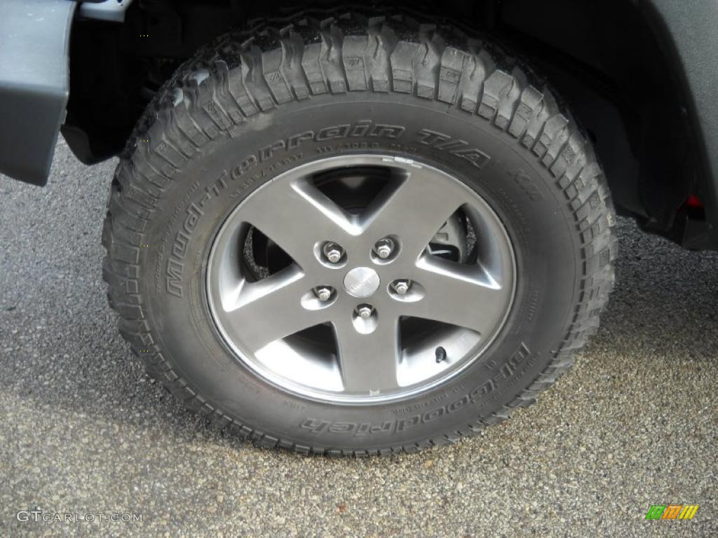 2010 Jeep Wrangler Unlimited Rubicon 4x4 Wheel Photo #40626451