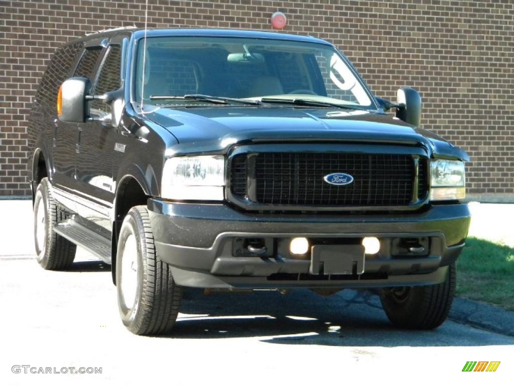 Black 2004 Ford Excursion Limited 4x4 Exterior Photo 40626458