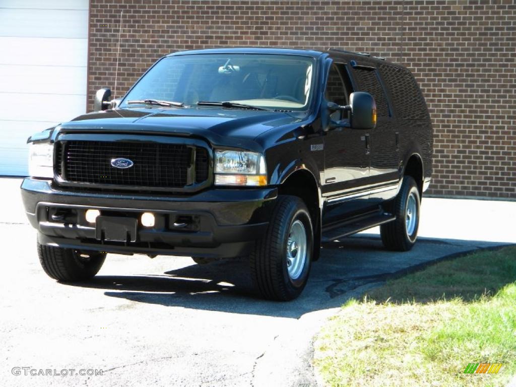 Black 2004 Ford Excursion Limited 4x4 Exterior Photo #40626490