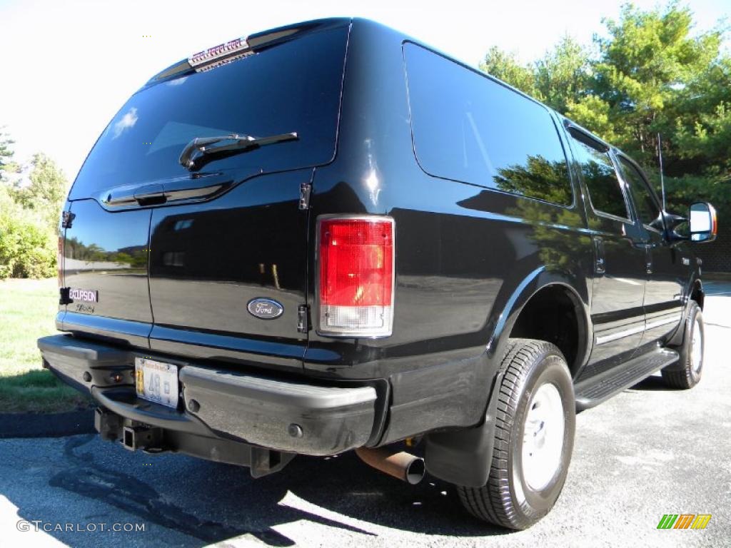Black 2004 Ford Excursion Limited 4x4 Exterior Photo #40626907