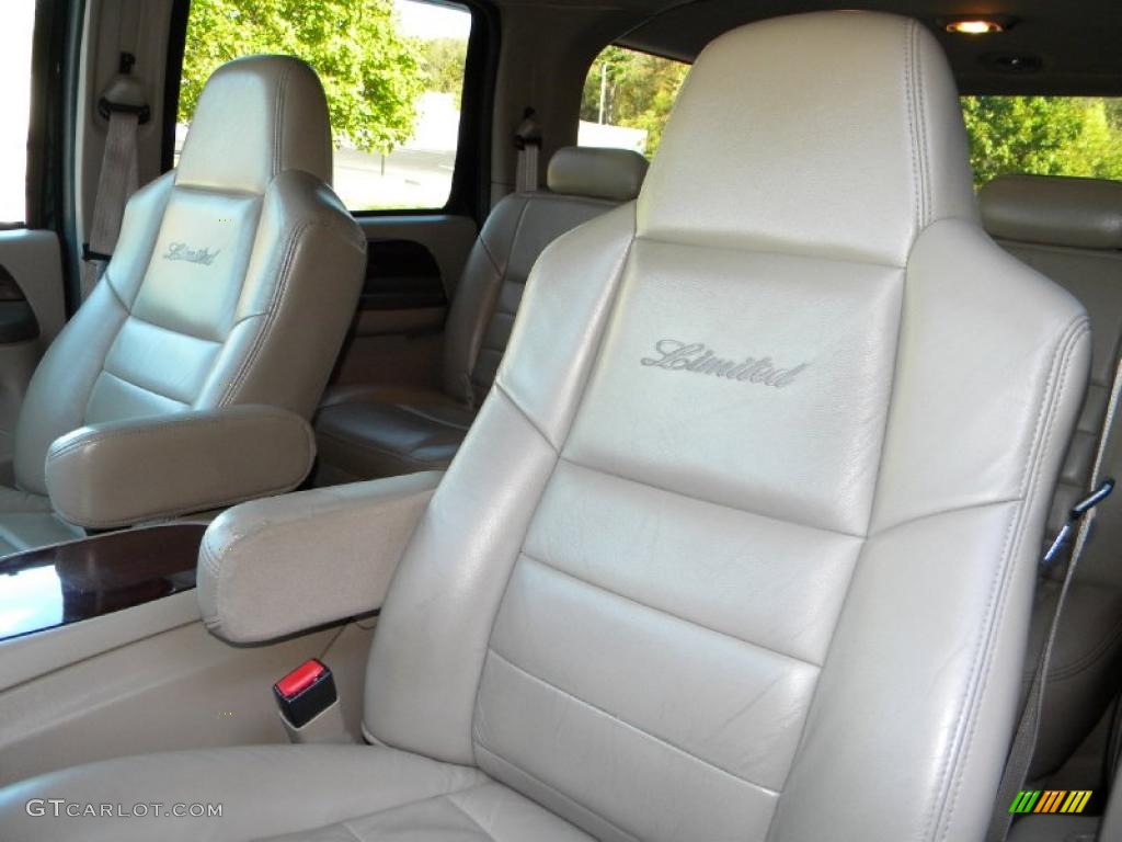Medium Parchment Interior 2004 Ford Excursion Limited 4x4 Photo #40626957