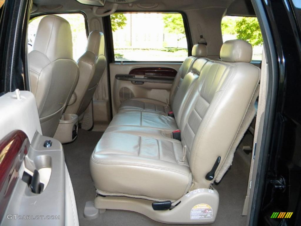 Medium Parchment Interior 2004 Ford Excursion Limited 4x4 Photo #40627093