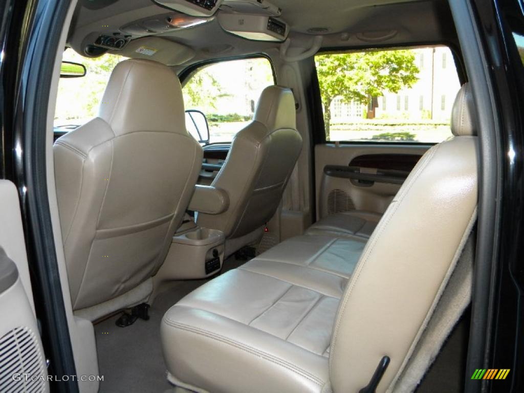 Medium Parchment Interior 2004 Ford Excursion Limited 4x4 Photo #40627108