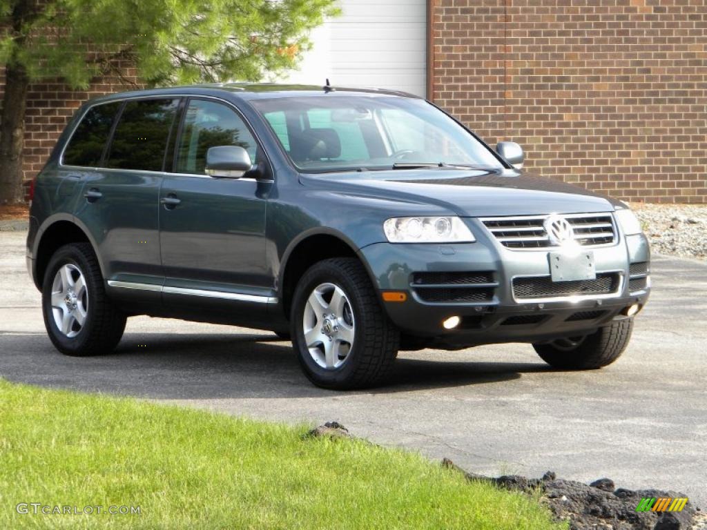 2004 Touareg V10 TDI - Offroad Grey Metallic / Anthracite photo #19