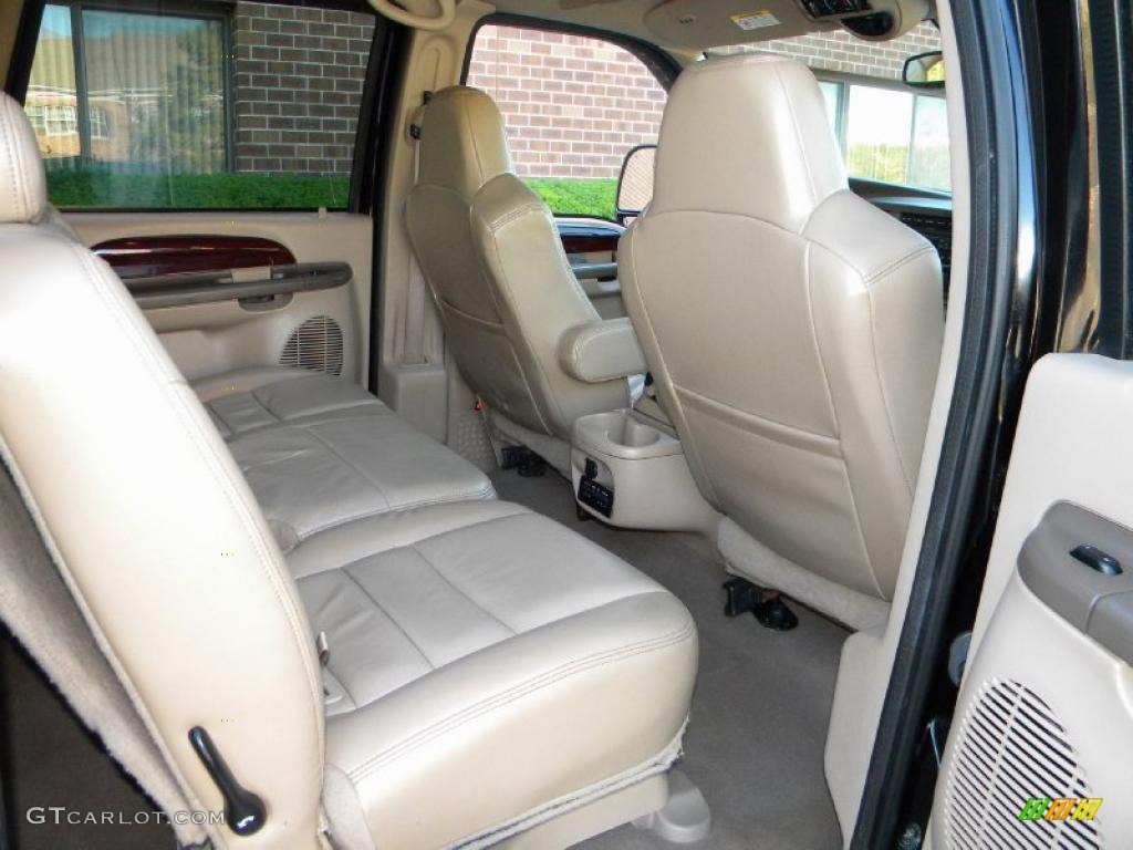 Medium Parchment Interior 2004 Ford Excursion Limited 4x4 Photo #40627242