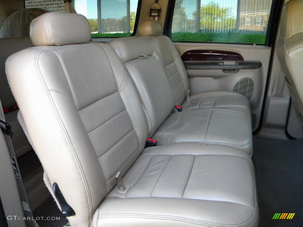 Medium Parchment Interior 2004 Ford Excursion Limited 4x4 Photo #40627258