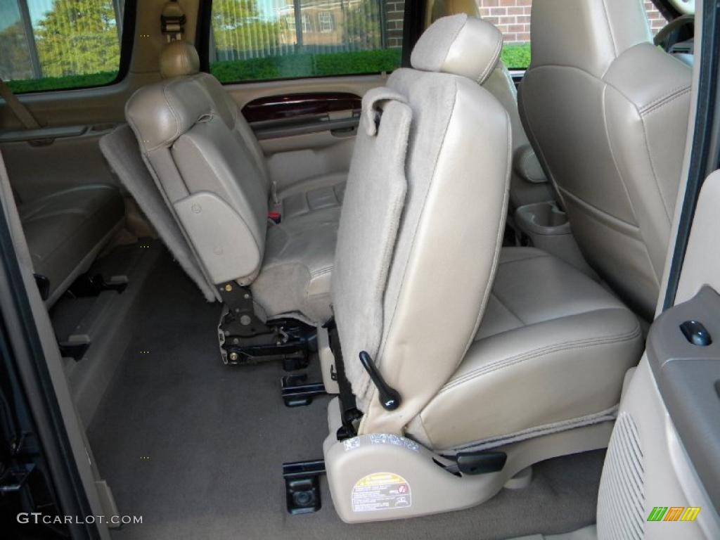 Medium Parchment Interior 2004 Ford Excursion Limited 4x4 Photo #40627314