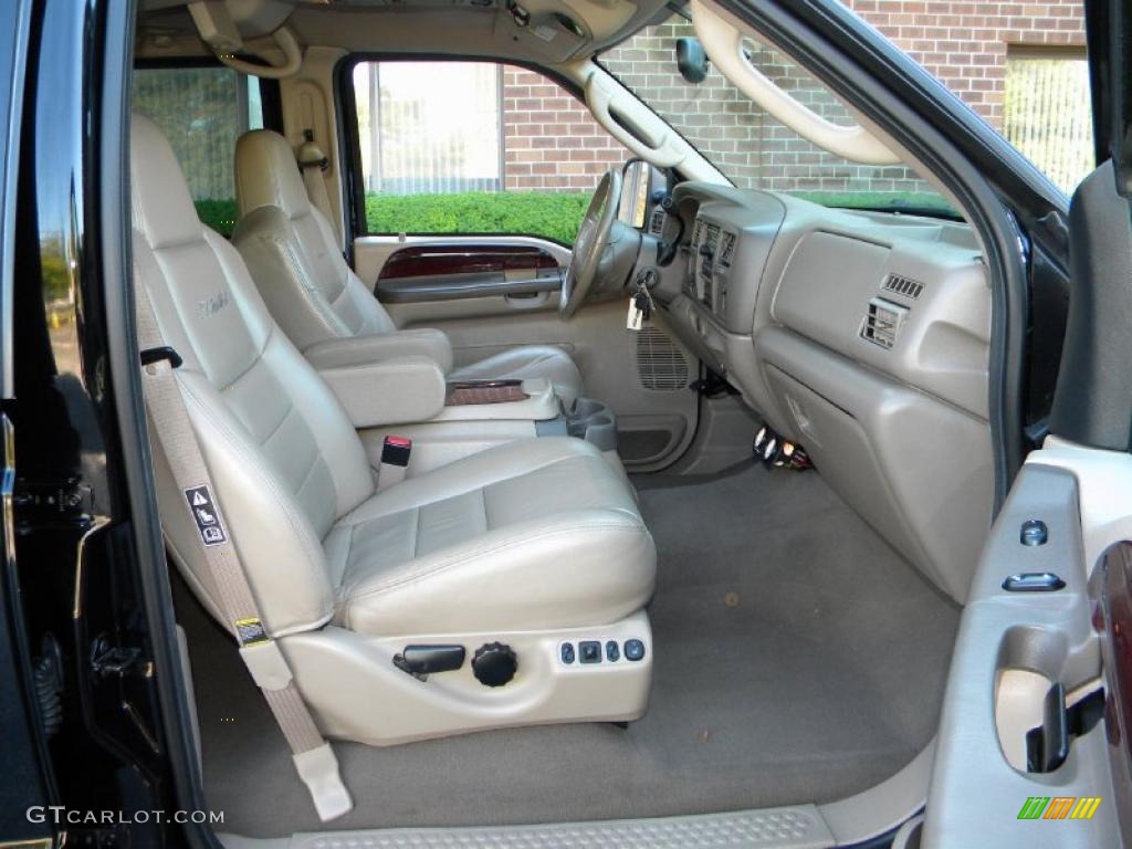 Medium Parchment Interior 2004 Ford Excursion Limited 4x4 Photo #40627339
