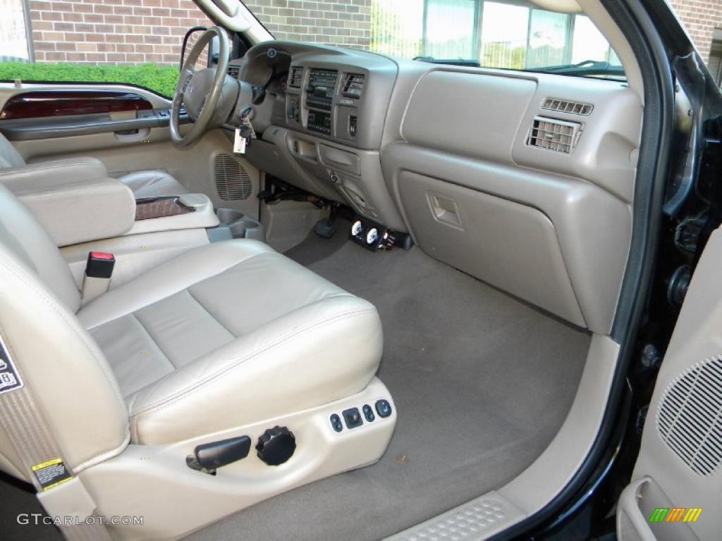 2004 Ford Excursion Limited 4x4 Medium Parchment Dashboard Photo #40627354