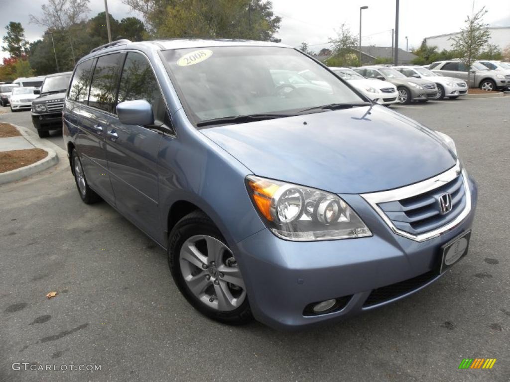 2008 Odyssey Touring - Ocean Mist Metallic / Gray photo #1