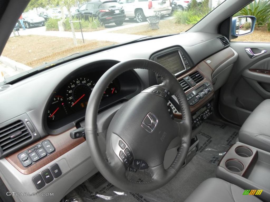 Gray Interior 2008 Honda Odyssey Touring Photo #40627502