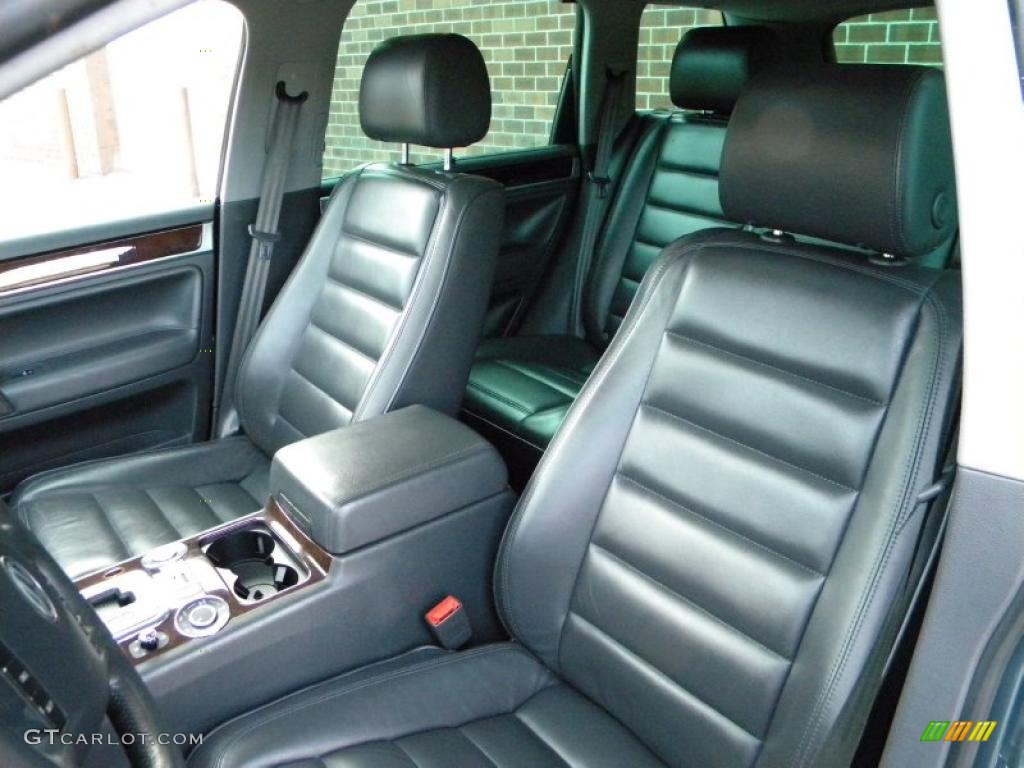 Anthracite Interior 2004 Volkswagen Touareg V10 TDI Photo #40627630
