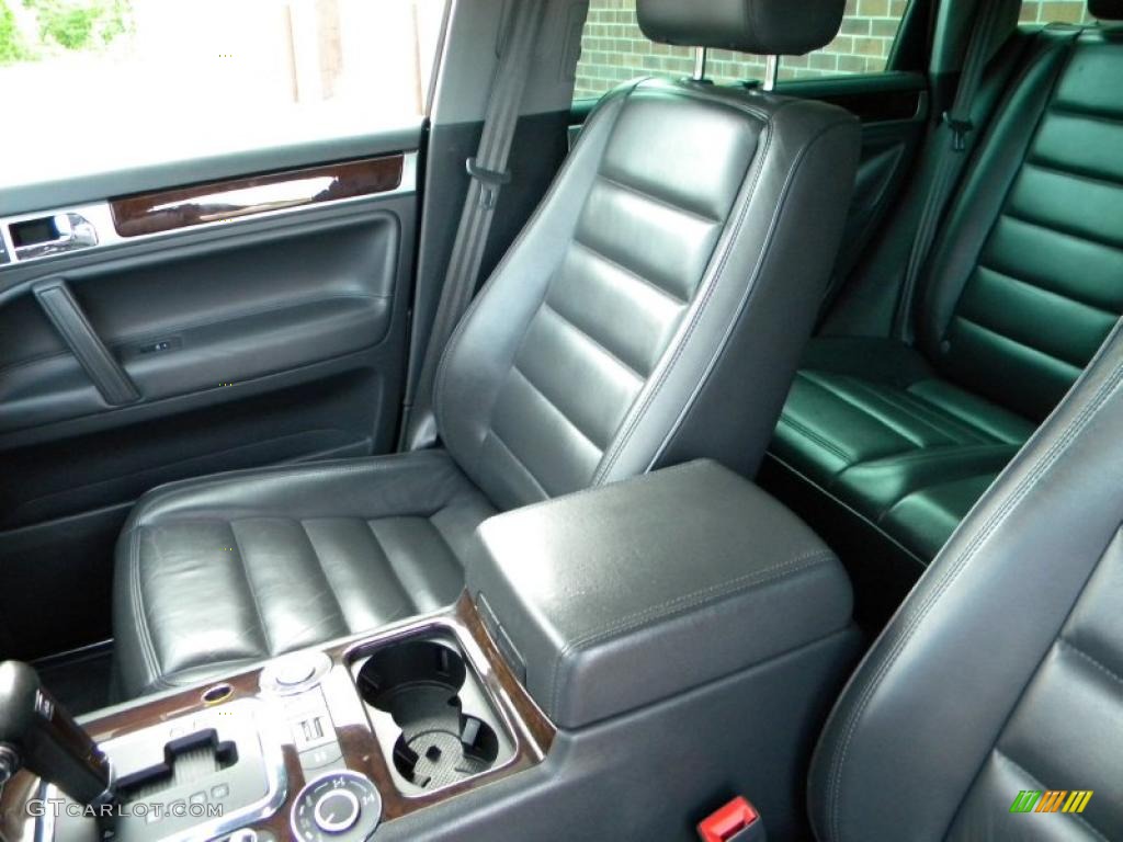 Anthracite Interior 2004 Volkswagen Touareg V10 TDI Photo #40627690