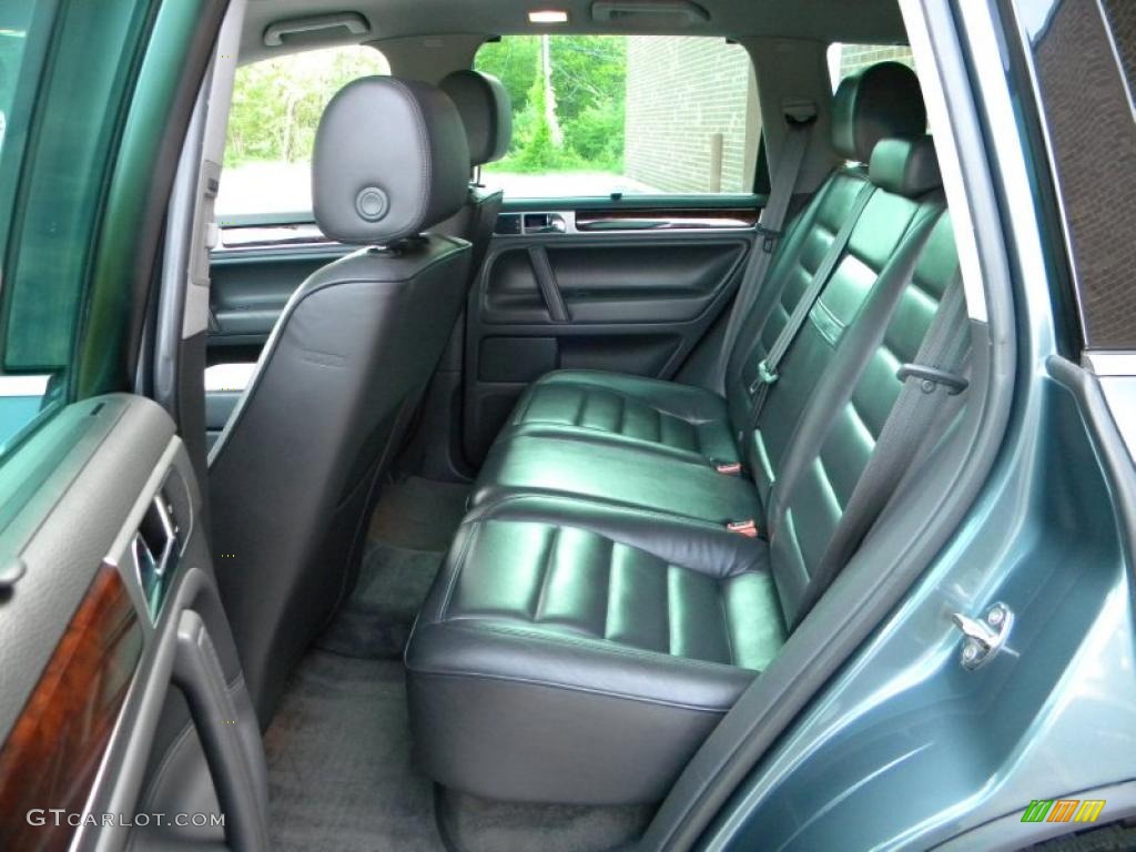 Anthracite Interior 2004 Volkswagen Touareg V10 TDI Photo #40627754