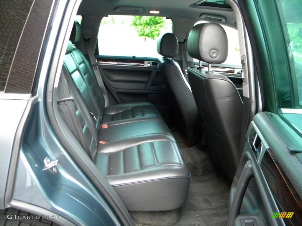 Anthracite Interior 2004 Volkswagen Touareg V10 TDI Photo #40627918