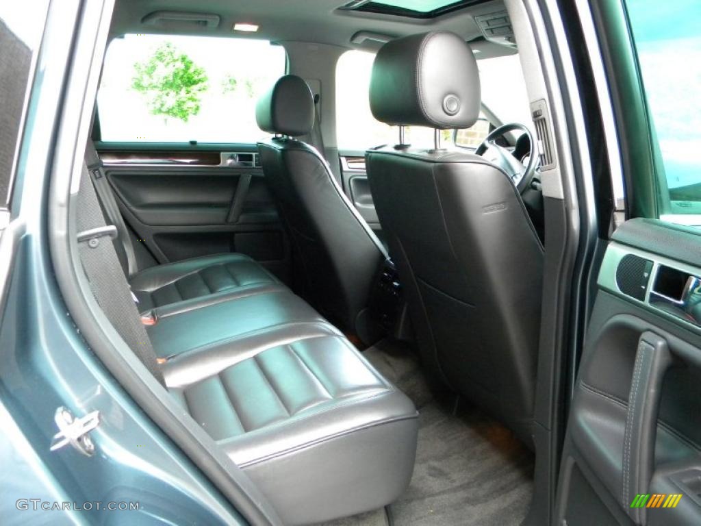 Anthracite Interior 2004 Volkswagen Touareg V10 TDI Photo #40627934