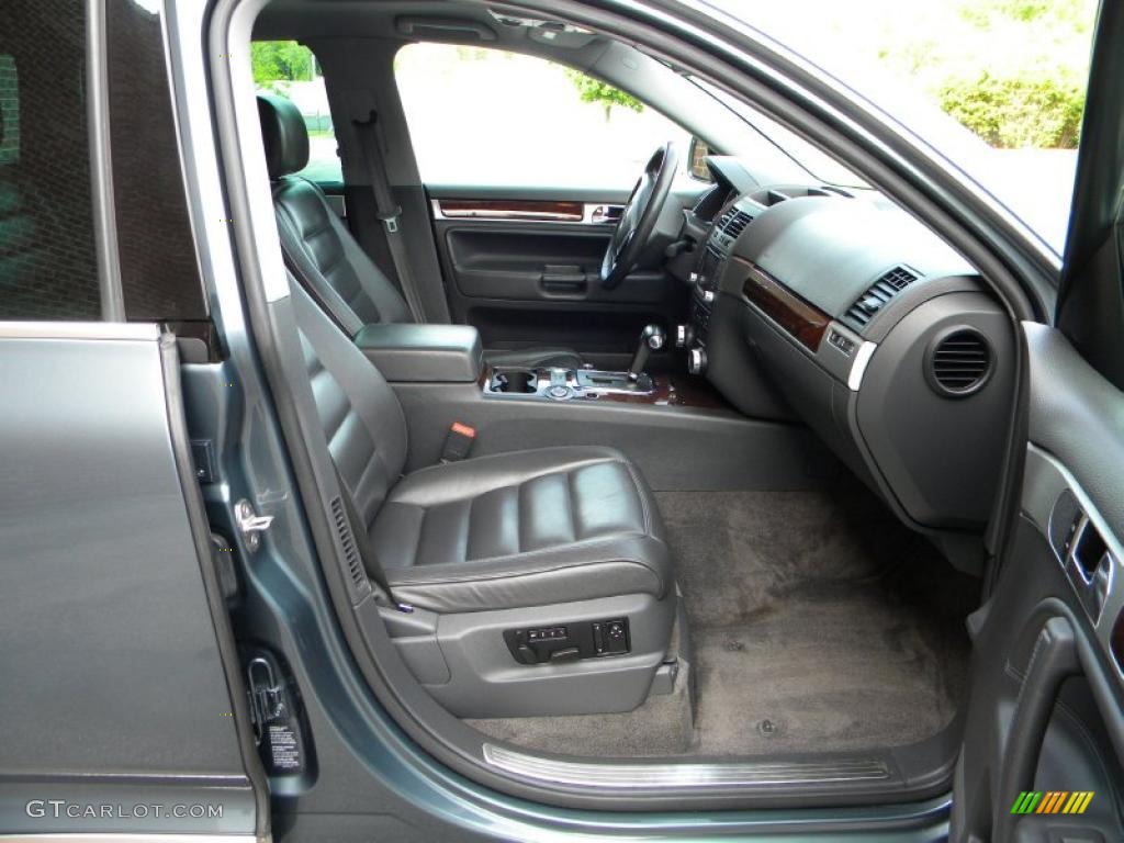 Anthracite Interior 2004 Volkswagen Touareg V10 TDI Photo #40628074