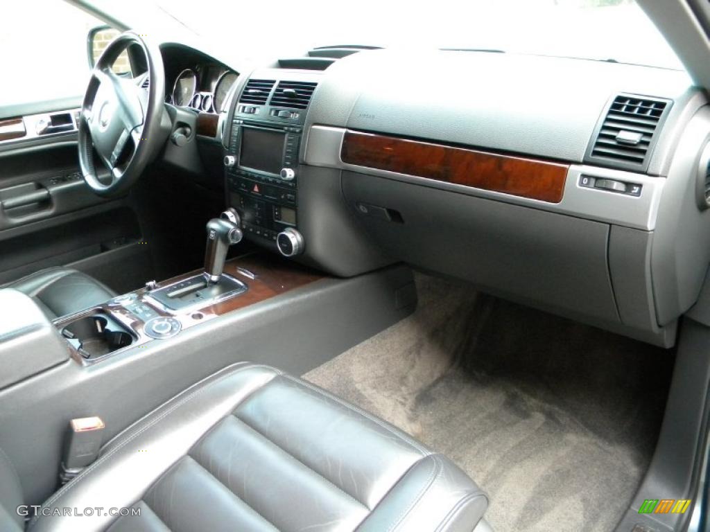 2004 Volkswagen Touareg V10 TDI Anthracite Dashboard Photo #40628154