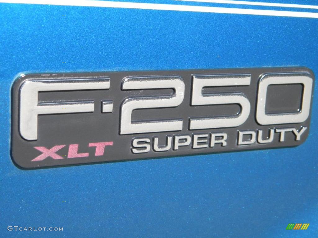 2000 Ford F250 Super Duty XLT Regular Cab 4x4 Marks and Logos Photo #40628166
