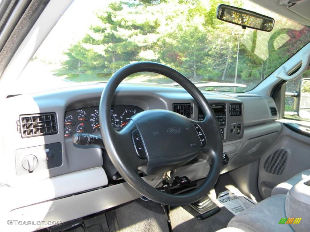 2000 F250 Super Duty XLT Regular Cab 4x4 - Island Blue Metallic / Medium Graphite photo #38