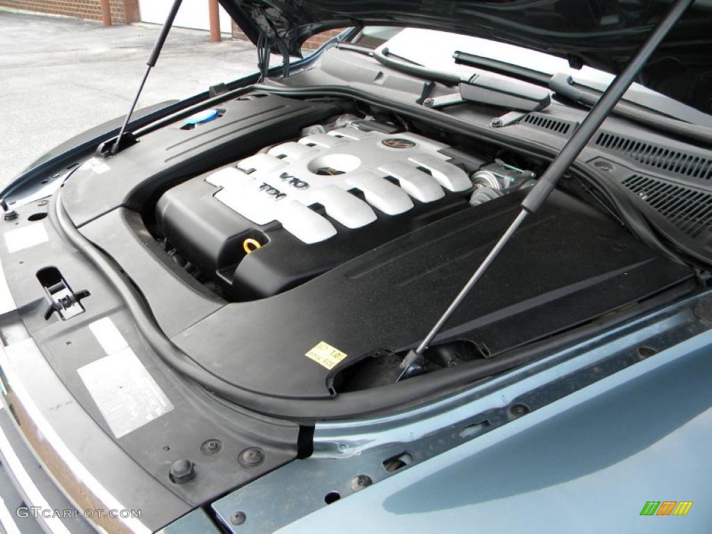 2004 Volkswagen Touareg V10 TDI 5.0 Liter TDI SOHC 20-Valve Turbo Diesel V10 Engine Photo #40628598