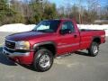 2005 Sport Red Metallic GMC Sierra 2500HD SLE Regular Cab 4x4  photo #1