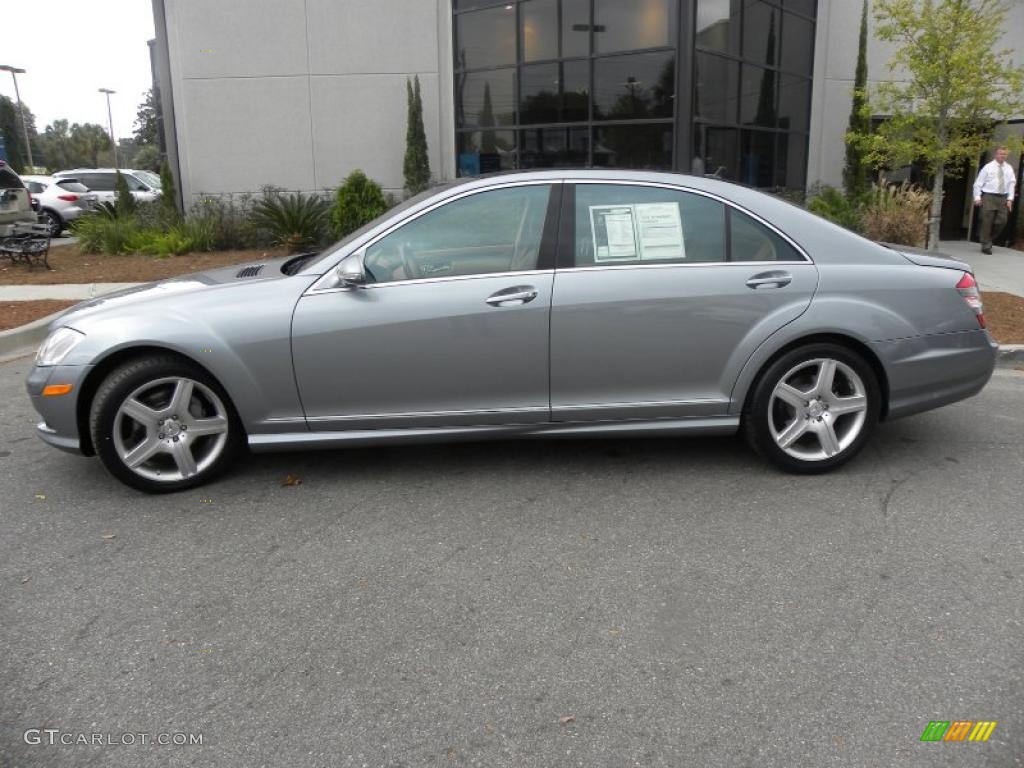Andorite Gray Metallic 2008 Mercedes-Benz S 550 Sedan Exterior Photo #40628975