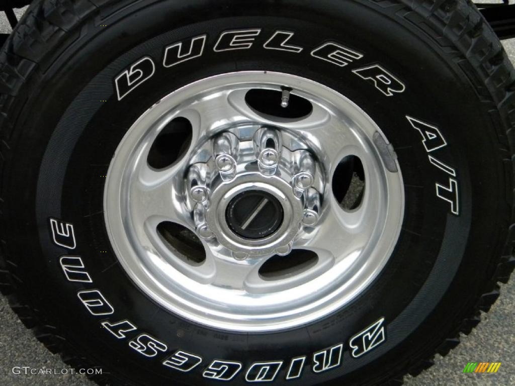 2001 Ford F350 Super Duty Lariat SuperCab 4x4 Wheel Photo #40630510