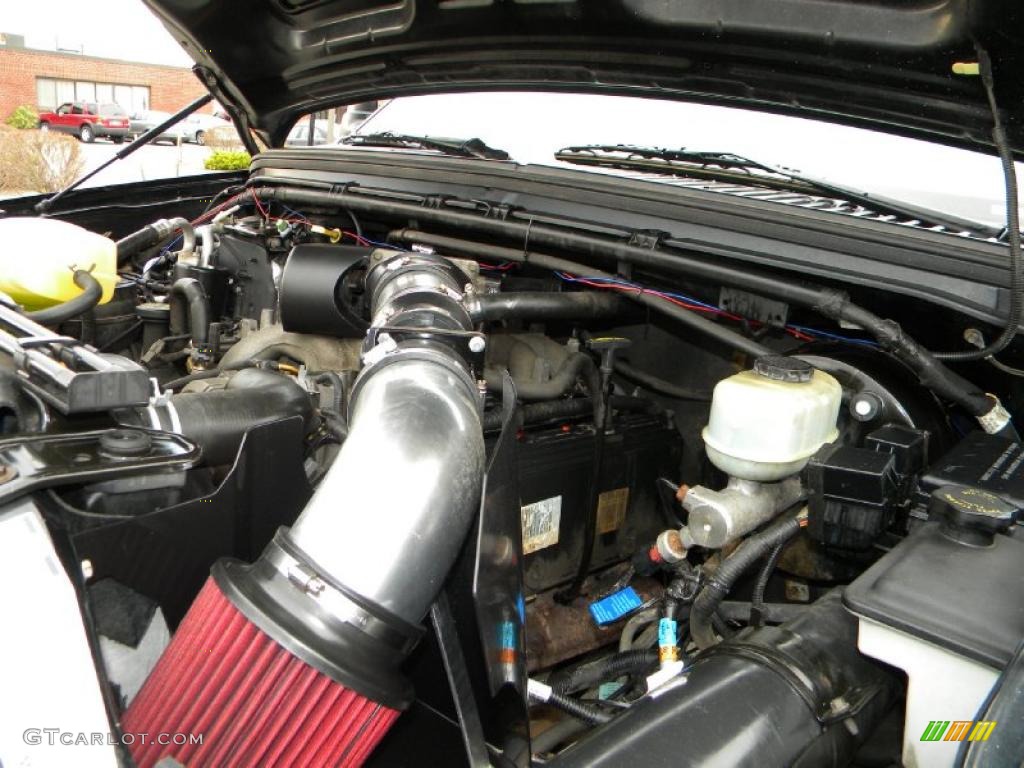 2001 Ford F350 Super Duty Lariat SuperCab 4x4 6.8 Liter SOHC 20-Valve Triton V10 Engine Photo #40630610