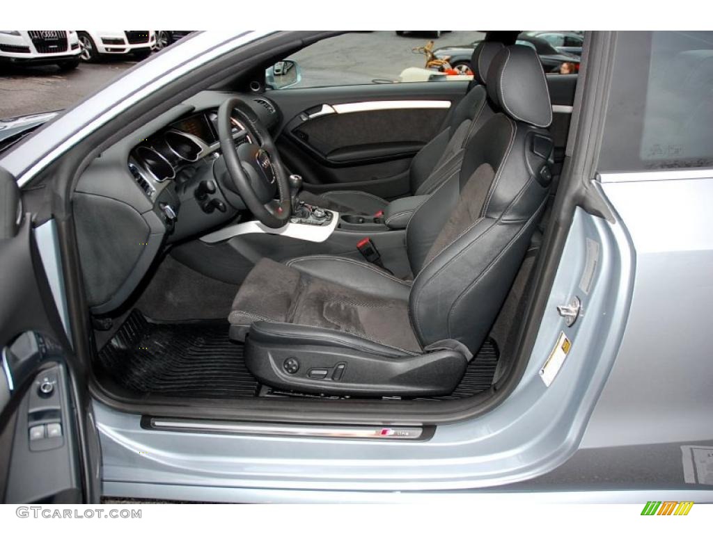 Black Interior 2010 Audi A5 2.0T quattro Coupe Photo #40630810